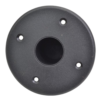 Speaker Top Hat 35mm Hole 118mm Diameter Plastic Construction